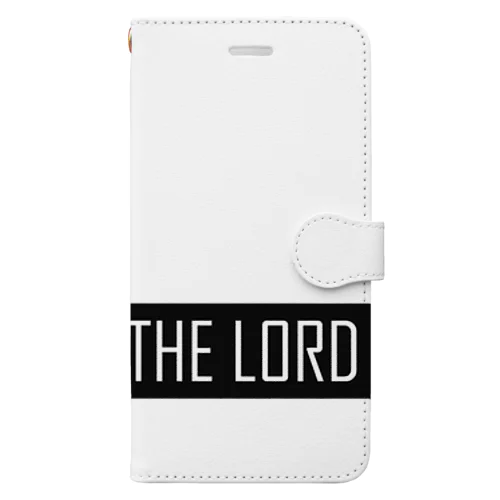 JESUS IS THE LORD(黒） Book-Style Smartphone Case