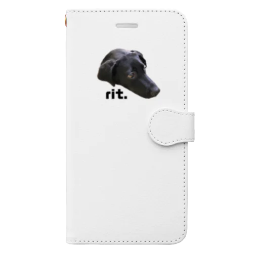 rit.dog 小物 Book-Style Smartphone Case