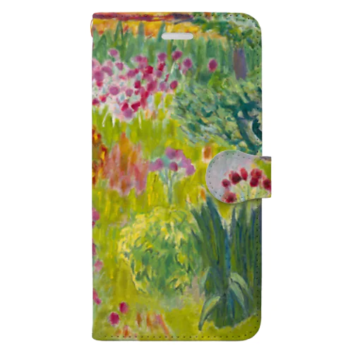 【世界の名画】ボナール『 Garden』 Book-Style Smartphone Case