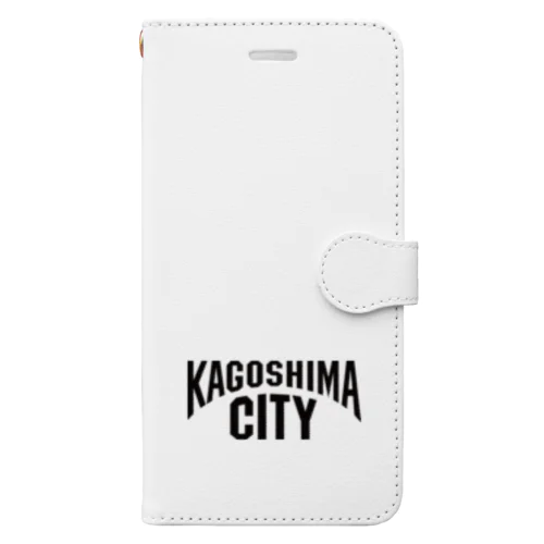 鹿児島　KAGOSHIMA　カゴシマシティ Book-Style Smartphone Case