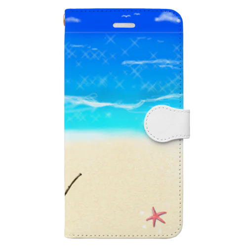 summer vacation Book-Style Smartphone Case