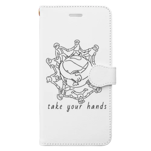 take your hands Book-Style Smartphone Case