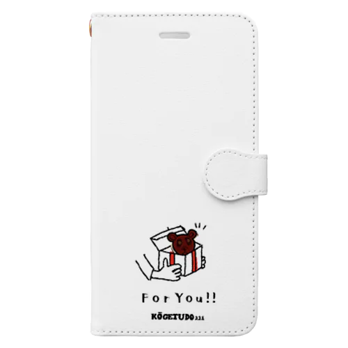 パンダどら焼き　 Book-Style Smartphone Case