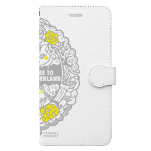 CAT&FROG_YELLOW Book-Style Smartphone Case