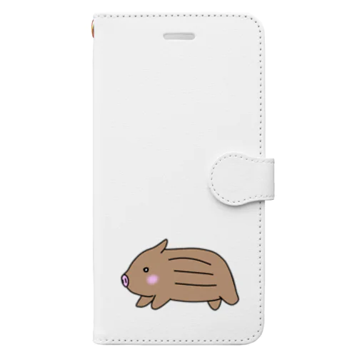 うりぼう Book-Style Smartphone Case