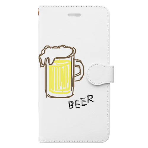 ビールちゃん★ Book-Style Smartphone Case