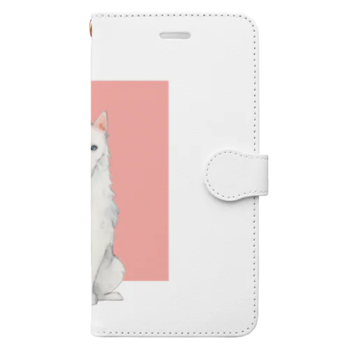 犬 ヤクーチアン ライカ  Book-Style Smartphone Case