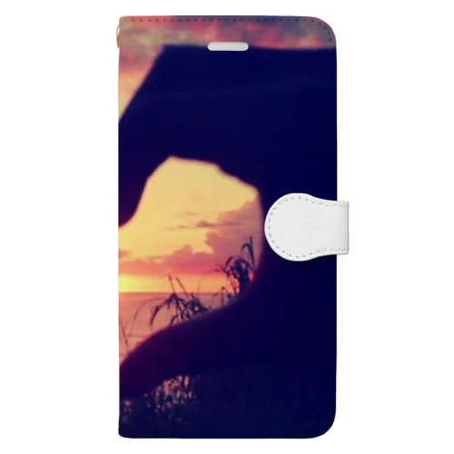 夕陽♡ Book-Style Smartphone Case