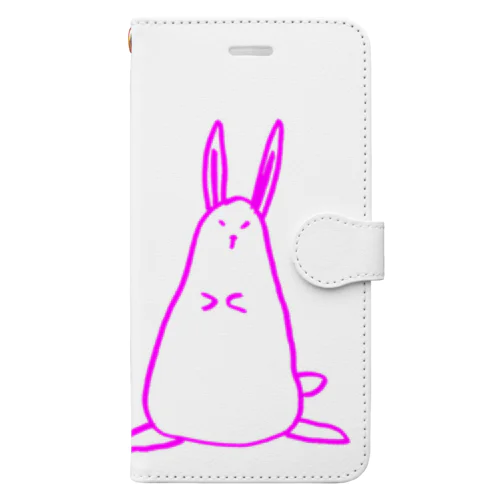 あすも楽しい ハロウィン 月の兎さん Book-Style Smartphone Case