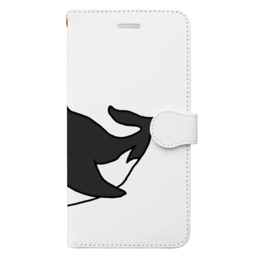 シャチさん Book-Style Smartphone Case