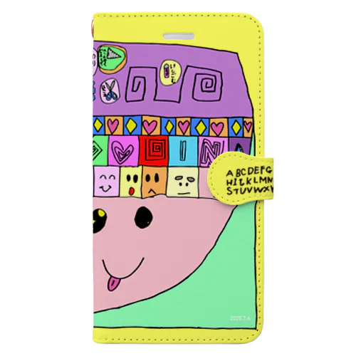 フィボナッチしおん２ Book-Style Smartphone Case