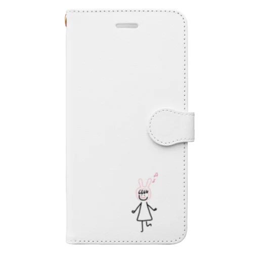 着ぐるみわか子ちゃん Book-Style Smartphone Case