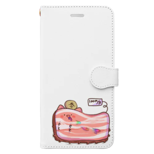 べべべベーコンポテトくん Book-Style Smartphone Case