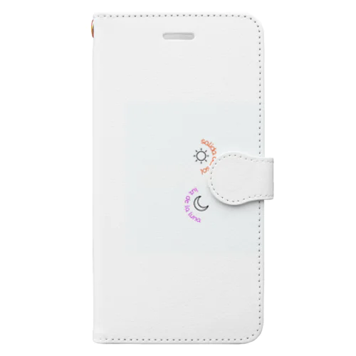 Salida del sol  “太陽と月“ Book-Style Smartphone Case