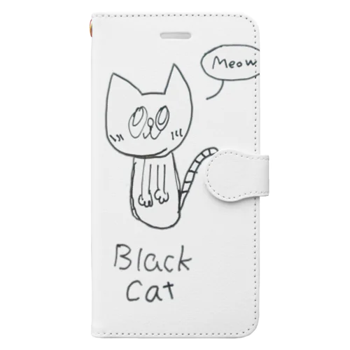 ブラックキャット Book-Style Smartphone Case