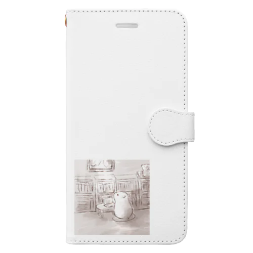 ひきこもりと西日 Book-Style Smartphone Case