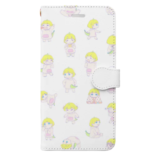 どらごんこどもちゃん 2 Book-Style Smartphone Case