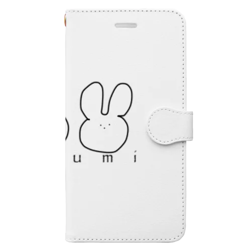 おやすみなのほほんの３匹 Book-Style Smartphone Case