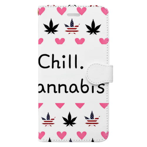 Chill.Cannabis 手帳型スマホケース