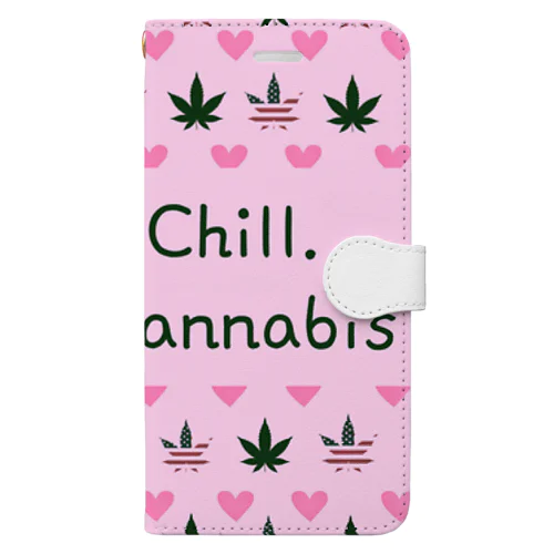 Chill.Cannabis 手帳型スマホケース