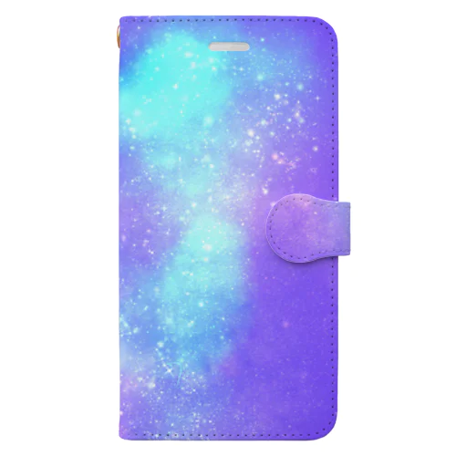 ギャラクシー宇宙 Book-Style Smartphone Case