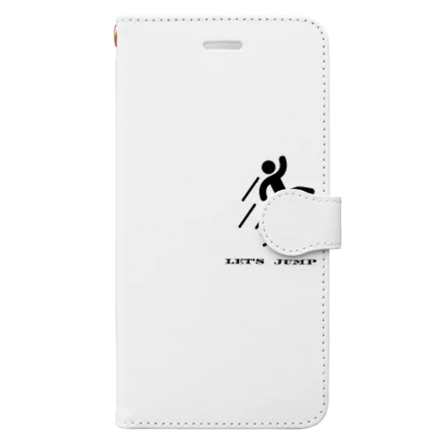 LET'S JUMP Book-Style Smartphone Case