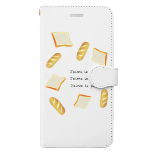 わたしはパンが好きだ Book-Style Smartphone Case