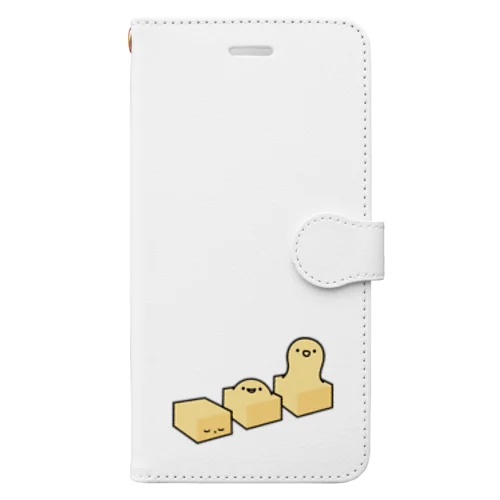 もちっこ（あわ） Book-Style Smartphone Case