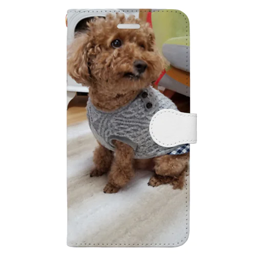 愛犬ショコラ♡グッズ♡ Book-Style Smartphone Case