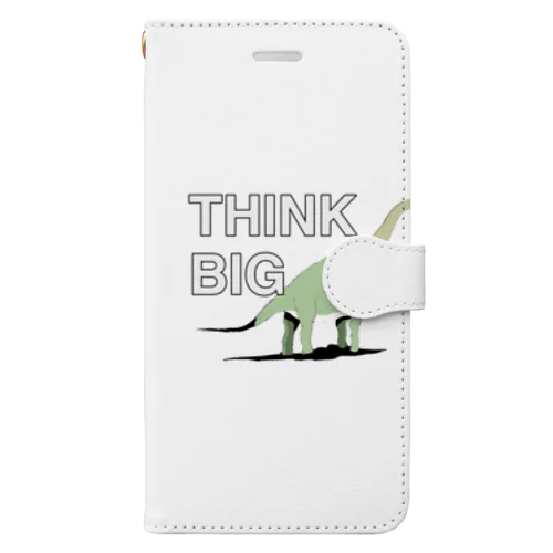 Brachiosaurus Think Big Book-Style Smartphone Case