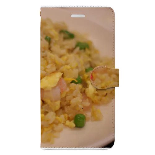 エビ入り炒飯 Book-Style Smartphone Case