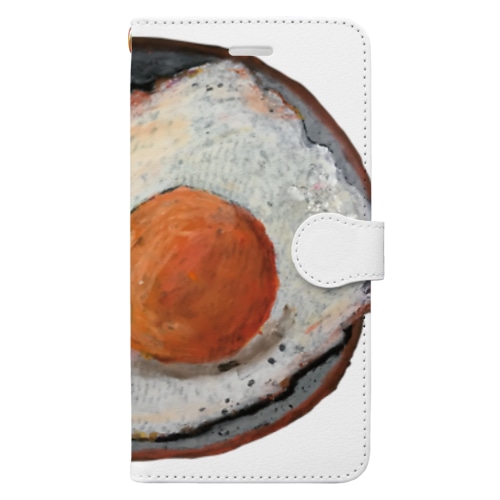 ウィンナーエッグ丼 Book-Style Smartphone Case