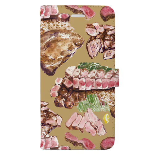 Love meat. Book-Style Smartphone Case