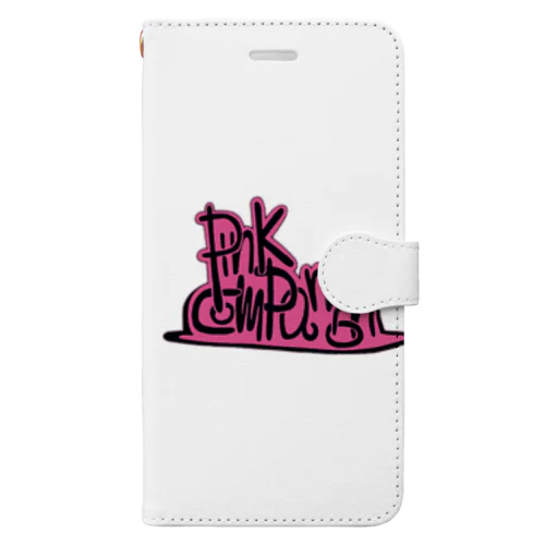 ピンクコンパニオン Book-Style Smartphone Case