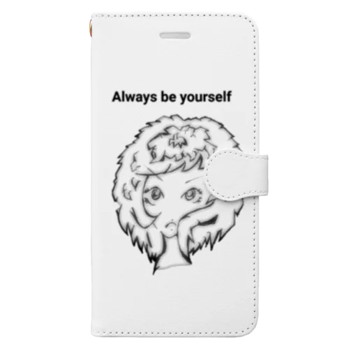 Always be yourself.013 Book-Style Smartphone Case