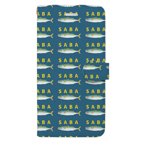 SABA 手帳型スマホケース