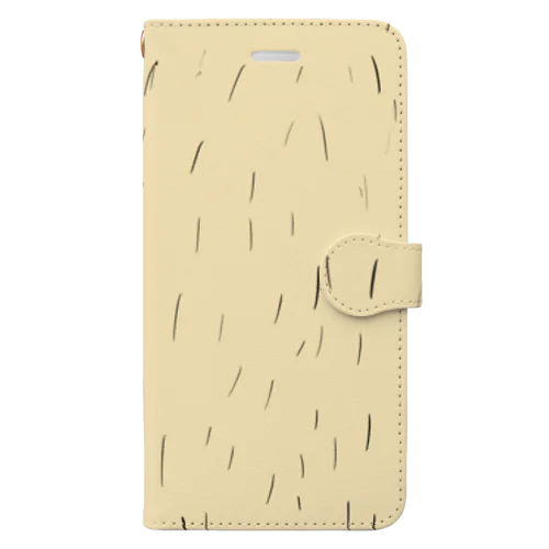 毛-hair- Book-Style Smartphone Case