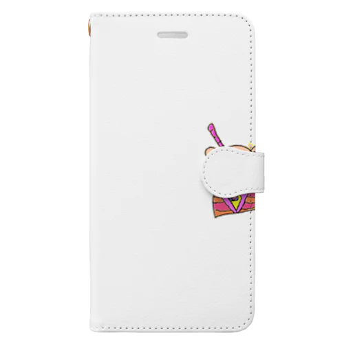 アイス食べたい Book-Style Smartphone Case