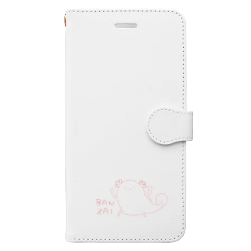 BANZAIうーぱーるーぱー Book-Style Smartphone Case