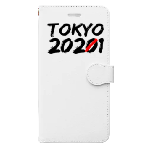 Tokyo202Ø1 手帳型スマホケース