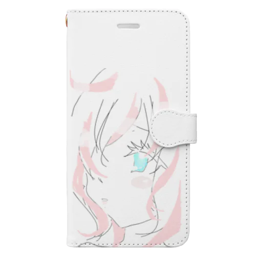 碧眼少女 Book-Style Smartphone Case