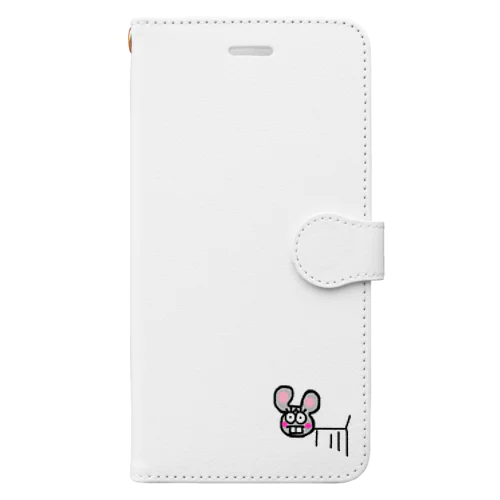 ネズミちゃんです♀ Book-Style Smartphone Case