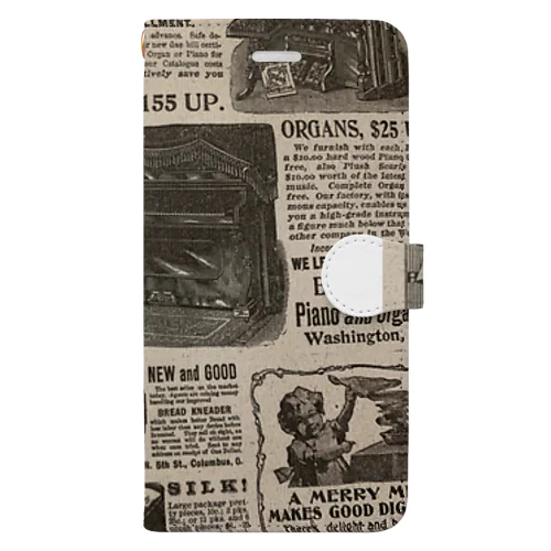 アメリカングッズ Book-Style Smartphone Case