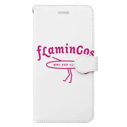 Flamingos foot 手帳型スマホケース