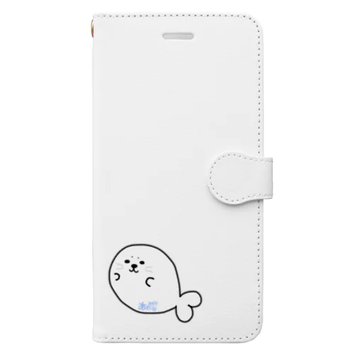 道産神ただのあざらし 手帳型スマホケース