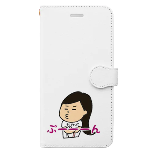 まりちゃんねる すねるまーりー Book-Style Smartphone Case