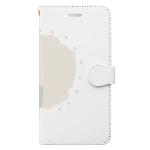 水彩bubble Book-Style Smartphone Case