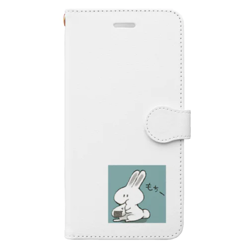 もちもちうさちゃん Book-Style Smartphone Case