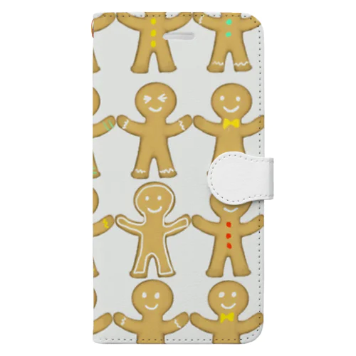 "Gingerくん"シリーズ Book-Style Smartphone Case