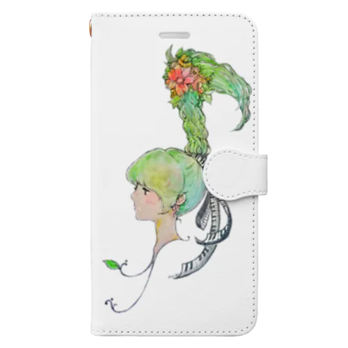 Note girl 【音楽　music 】 Book-Style Smartphone Case